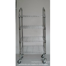 Slanted Metal Wire Bread Rack (TR142448A4CW)